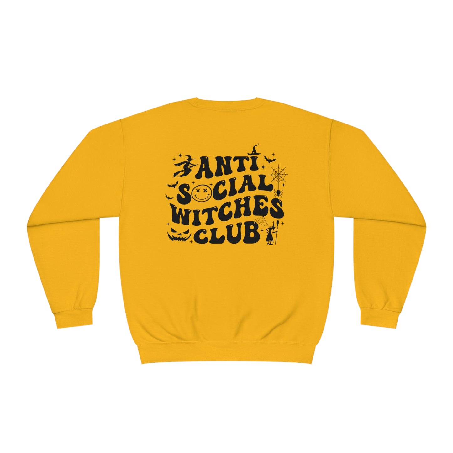 Anti Social Witches Club - Black Text