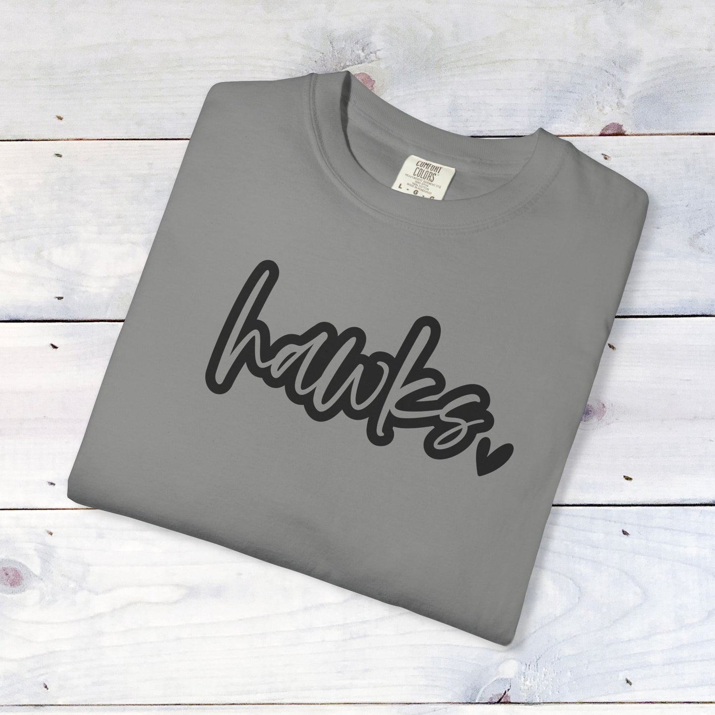 Hawks Love Comfort Colors Unisex Shirt