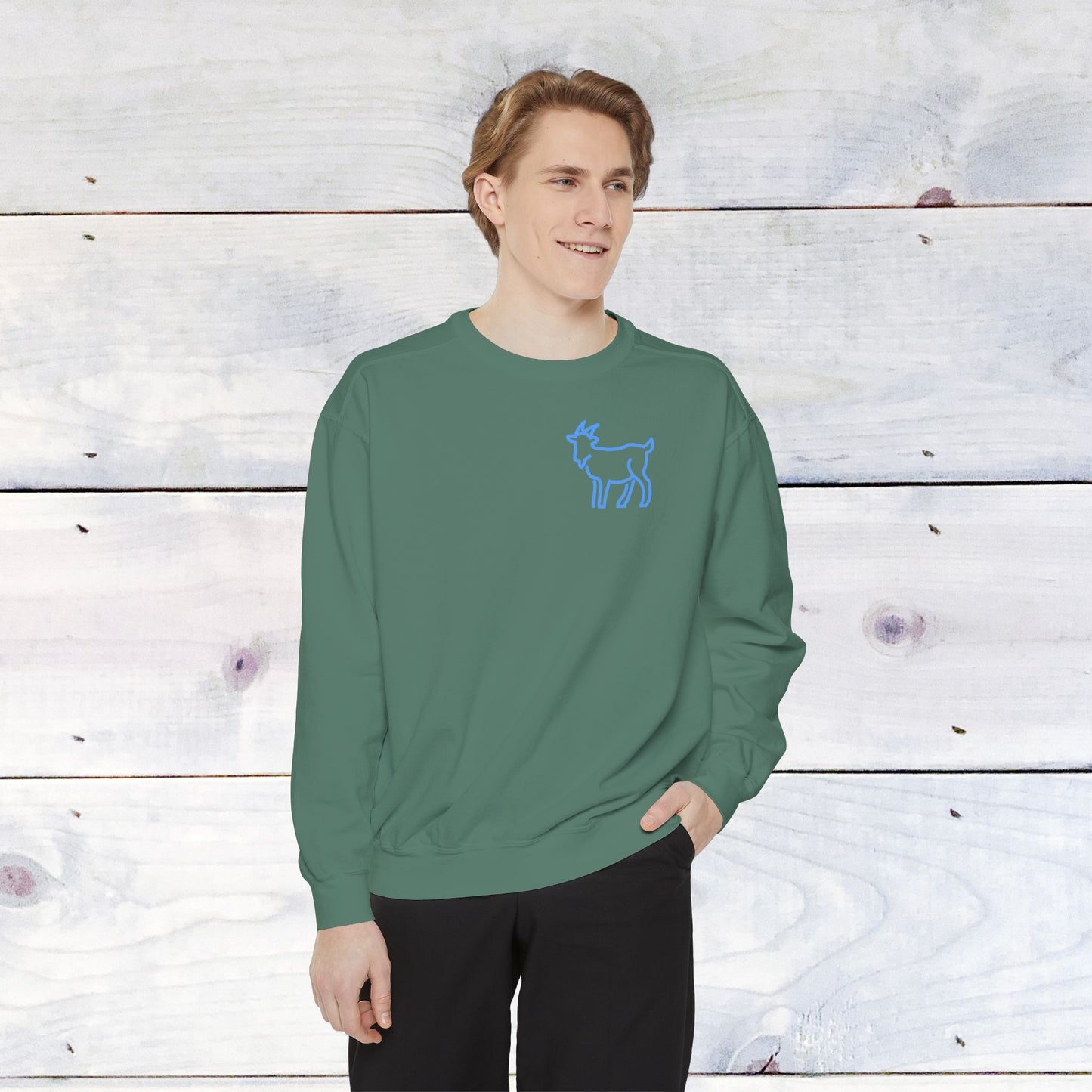 Custom Goats Comfort Color Sweatshirt