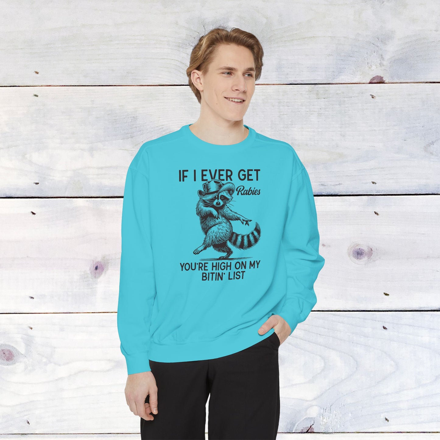 High on My Bitin' List Comfort Colors Sweater