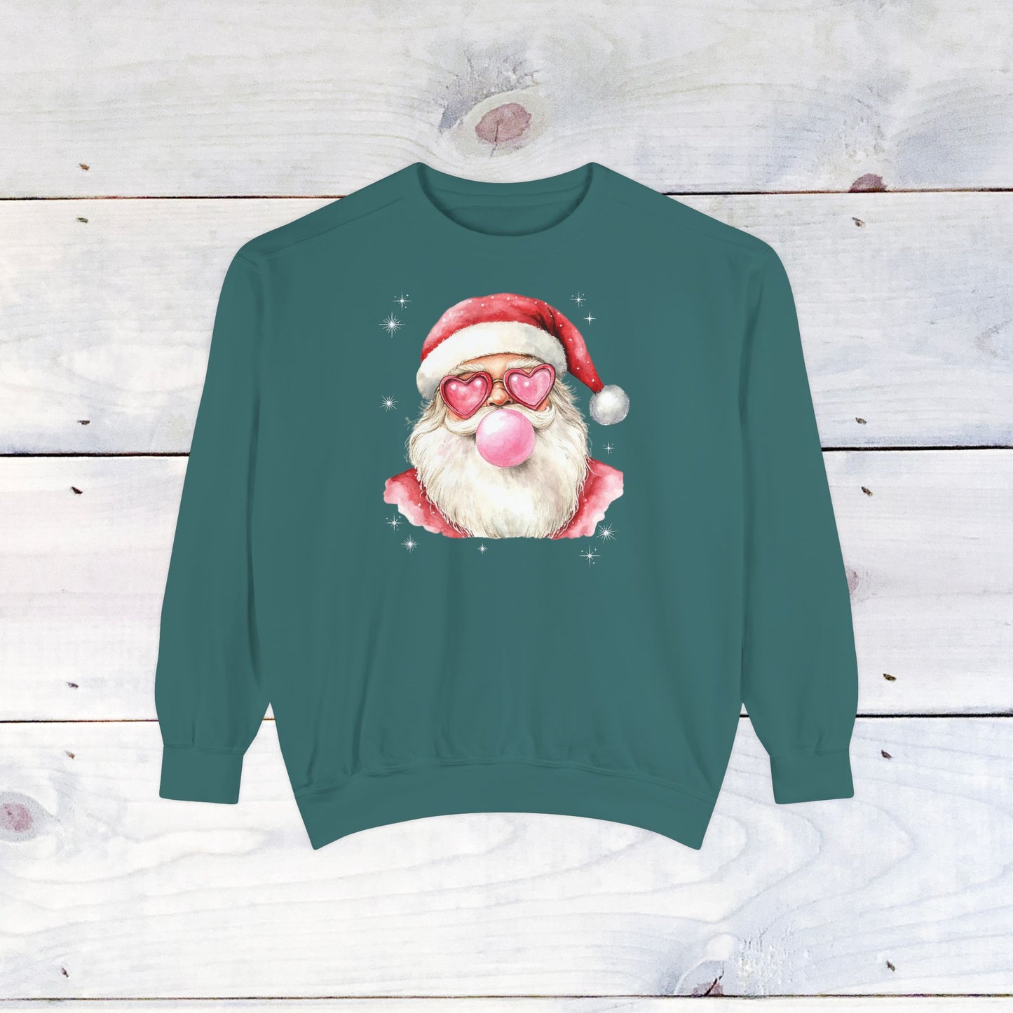 Bubble Gum Santa Comfort Colors Santa
