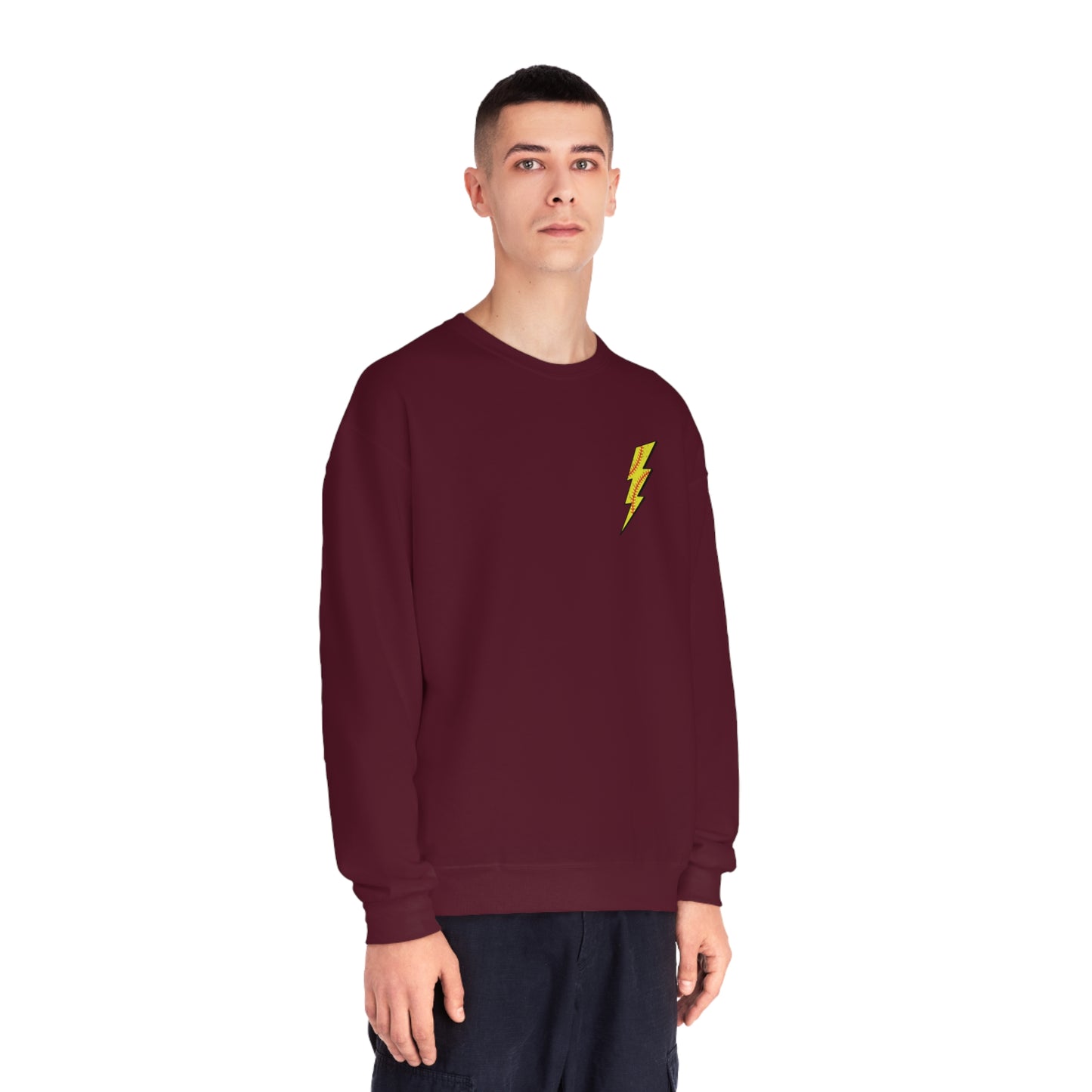 Softball Mama Sweater - White Text