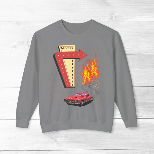 Motel Traitors, Getaway Car - Comfort Colors Sweater