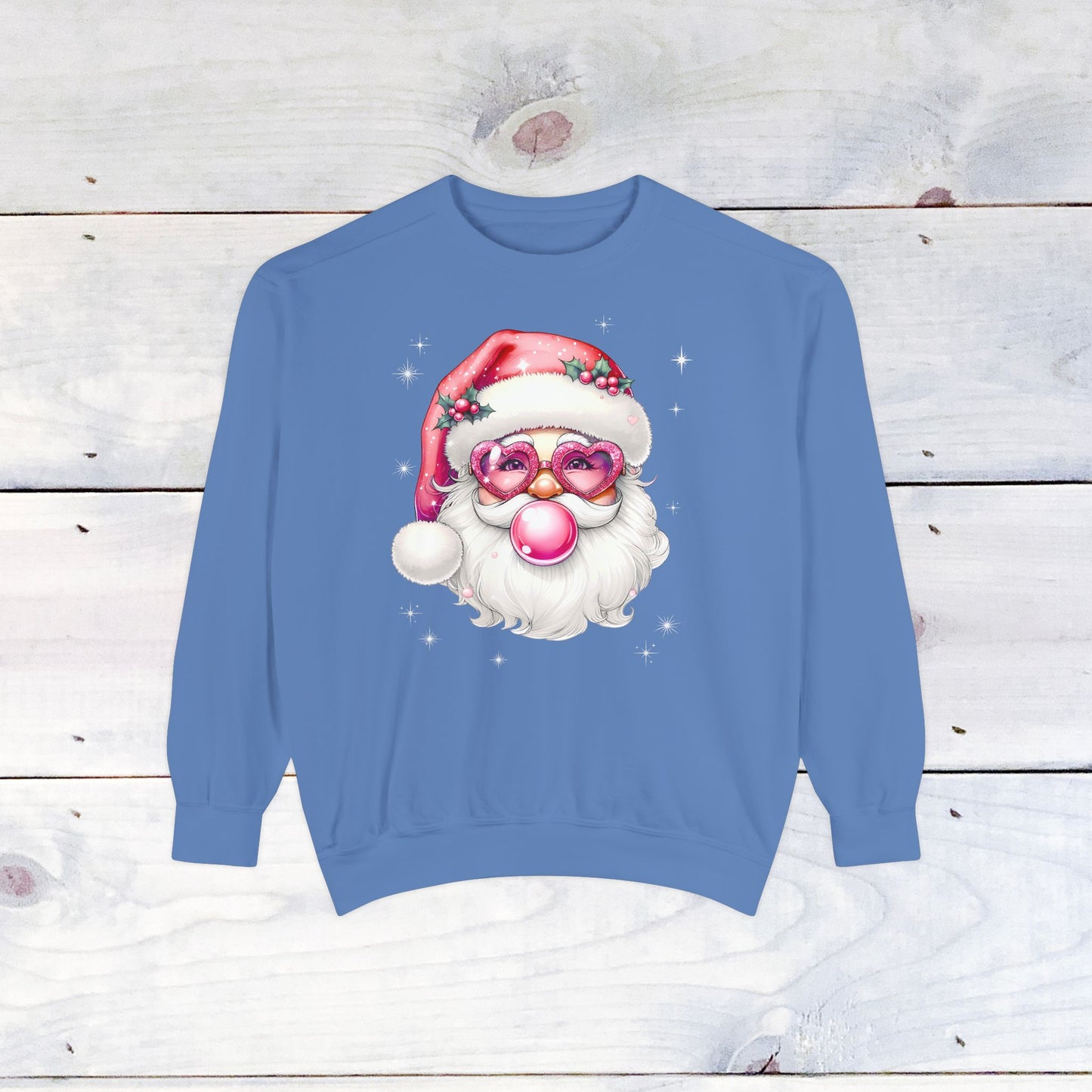 Girly Pop Santa Comfort Colors
