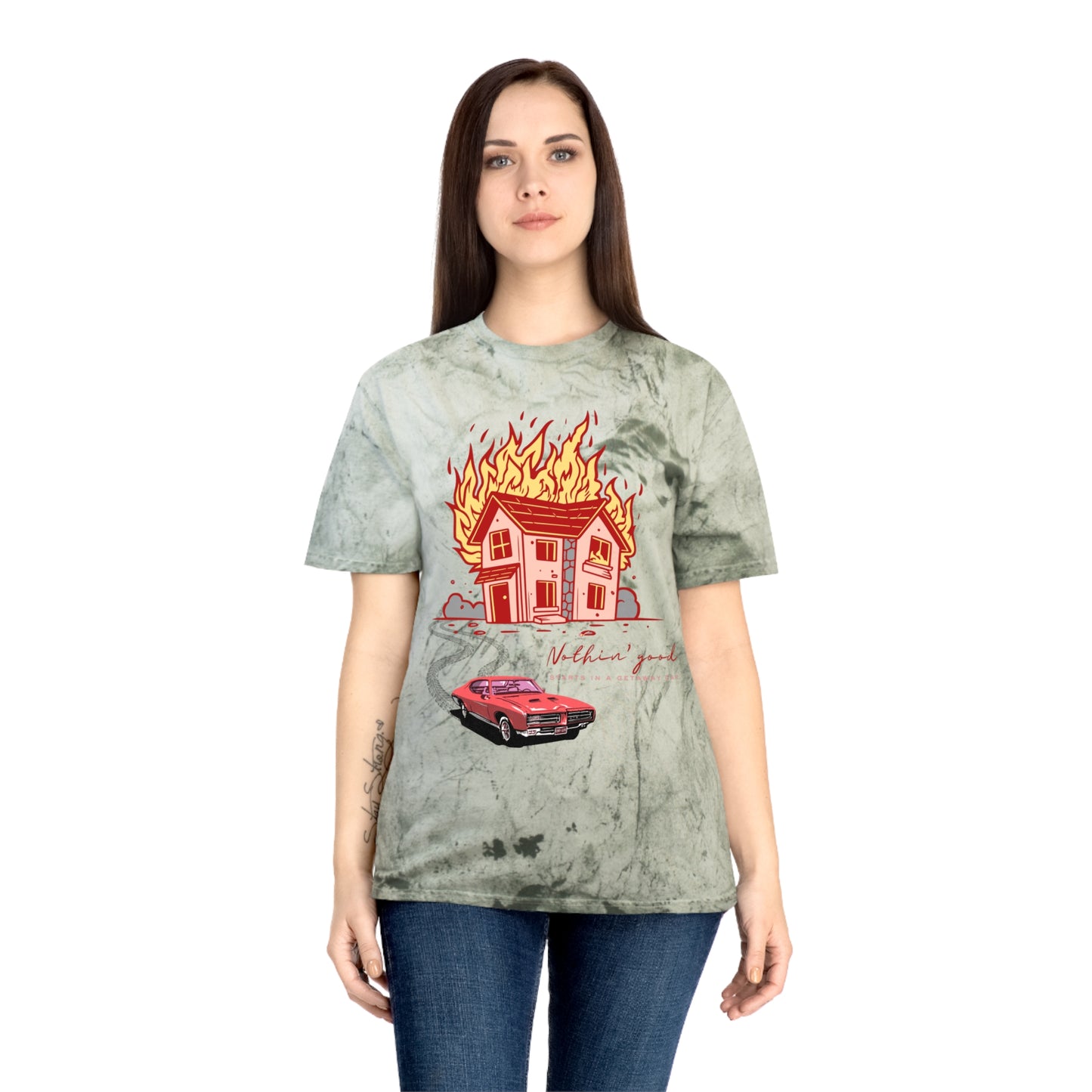 House on Fire, Getaway Car - Comfort Colors Shirt