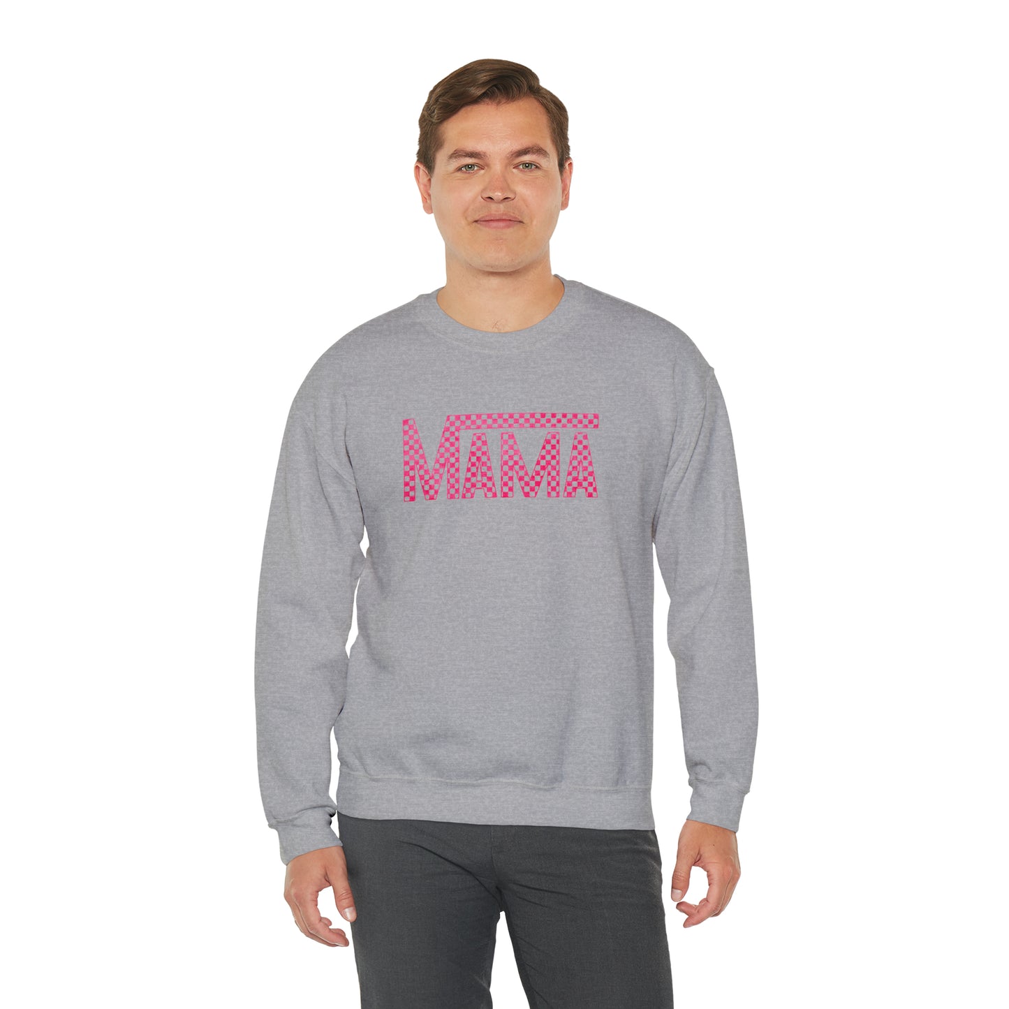 Pink Mama Checkered Sweater