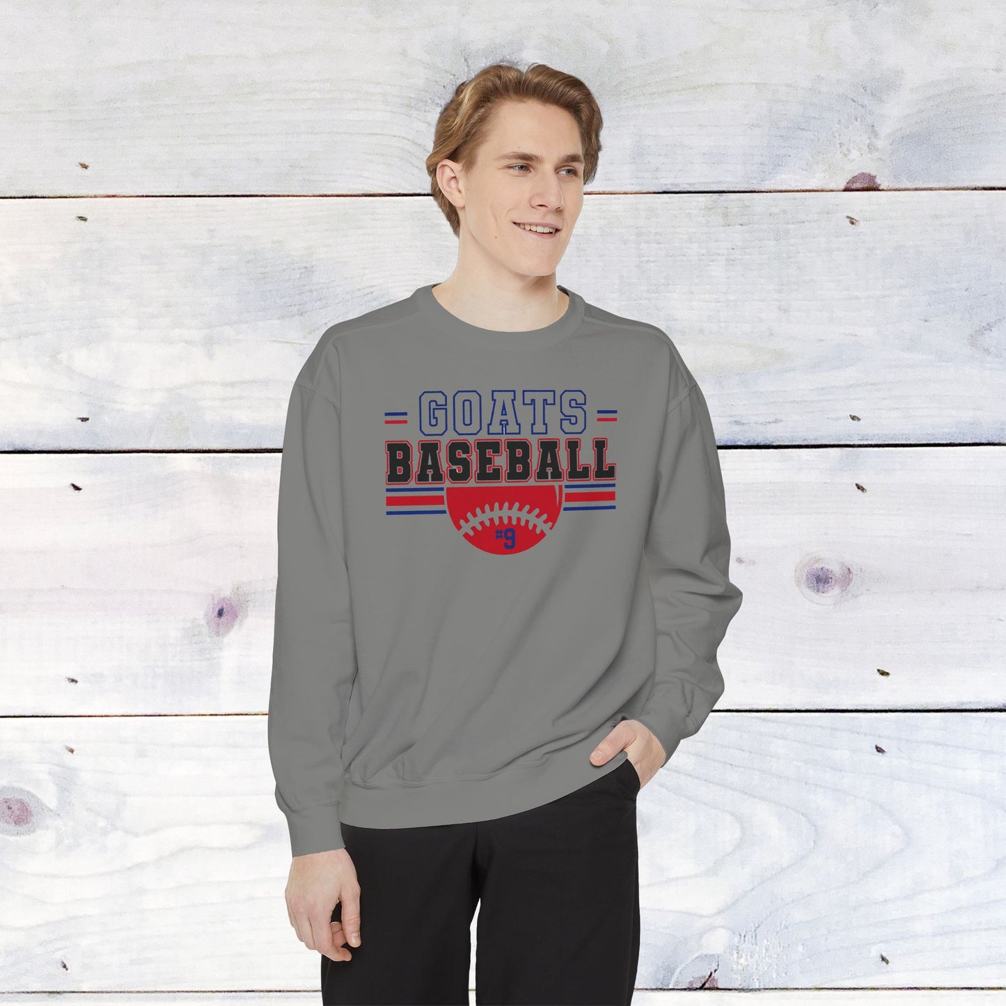 GOATS Baseball Custom Comfort Colors Sweater