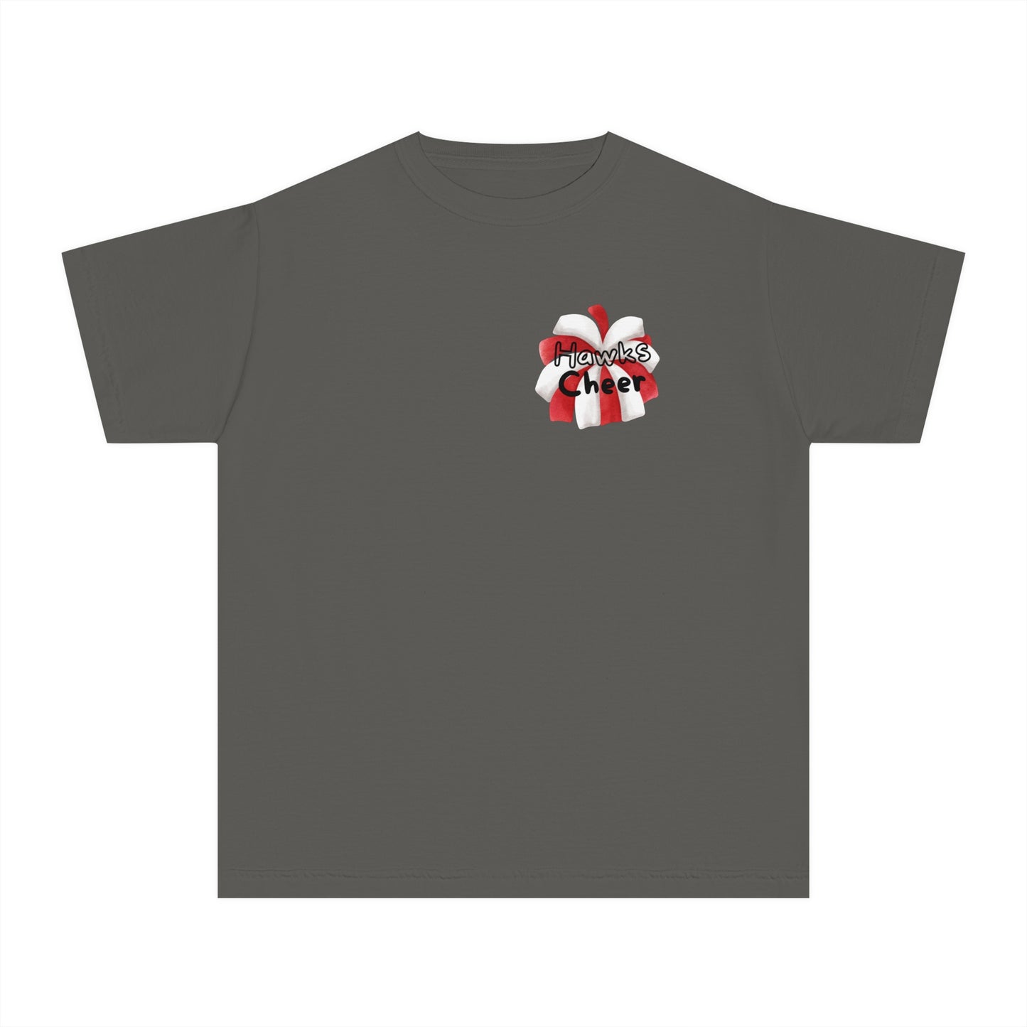 Youth Fun Hawks Cheer Tee