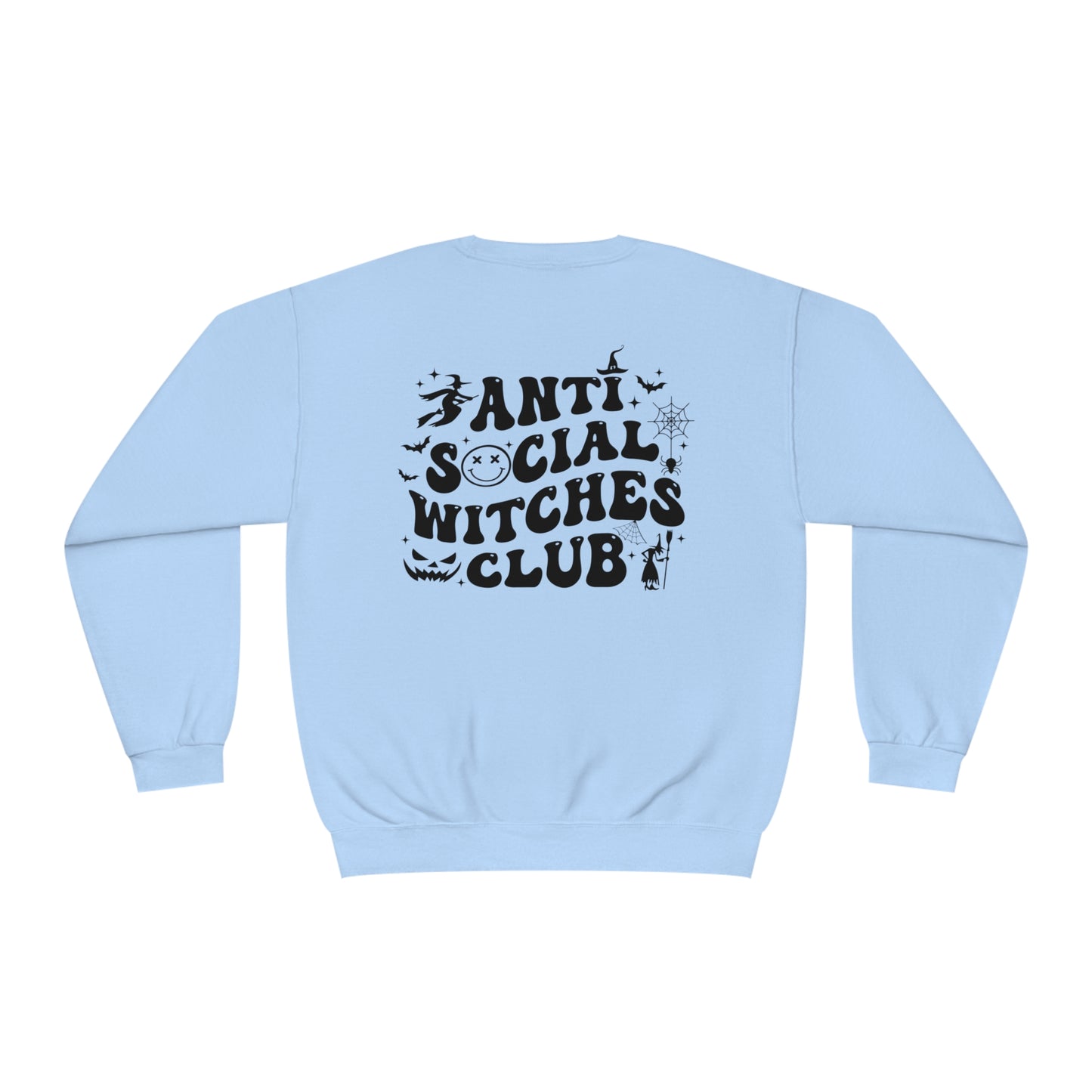 Anti Social Witches Club - Black Text
