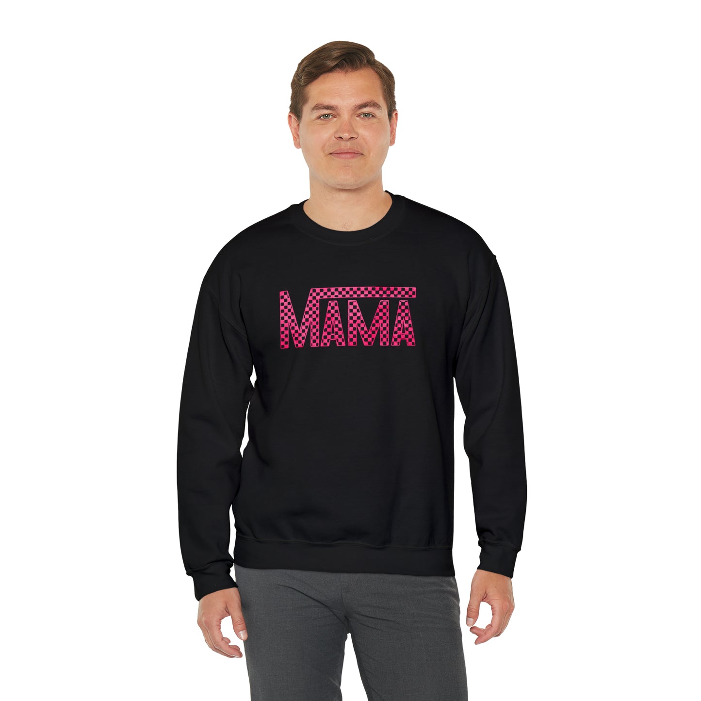 Pink Mama Checkered Sweater