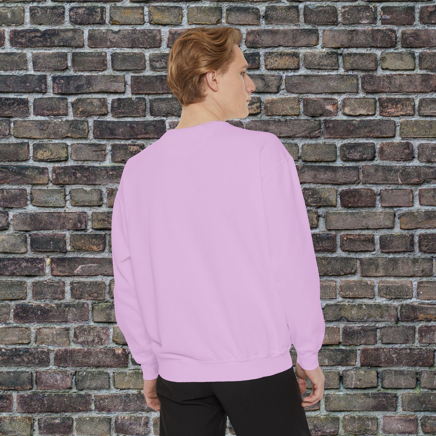 Raccoon Grid Valentine Adult Comfort Colors Sweatshirt