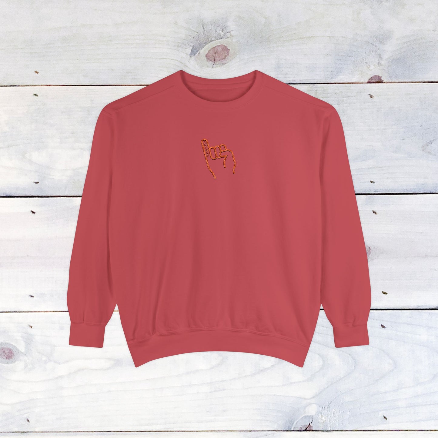 JFND Stingers Up Embroidery Unisex Comfort Colors Sweater