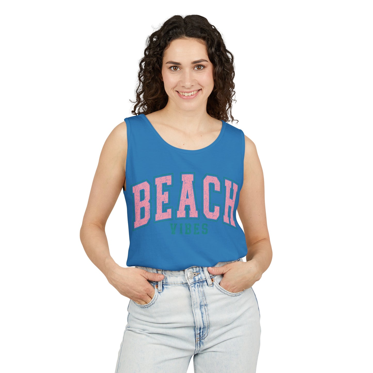 Beach Vibes Comfort Colors Tank