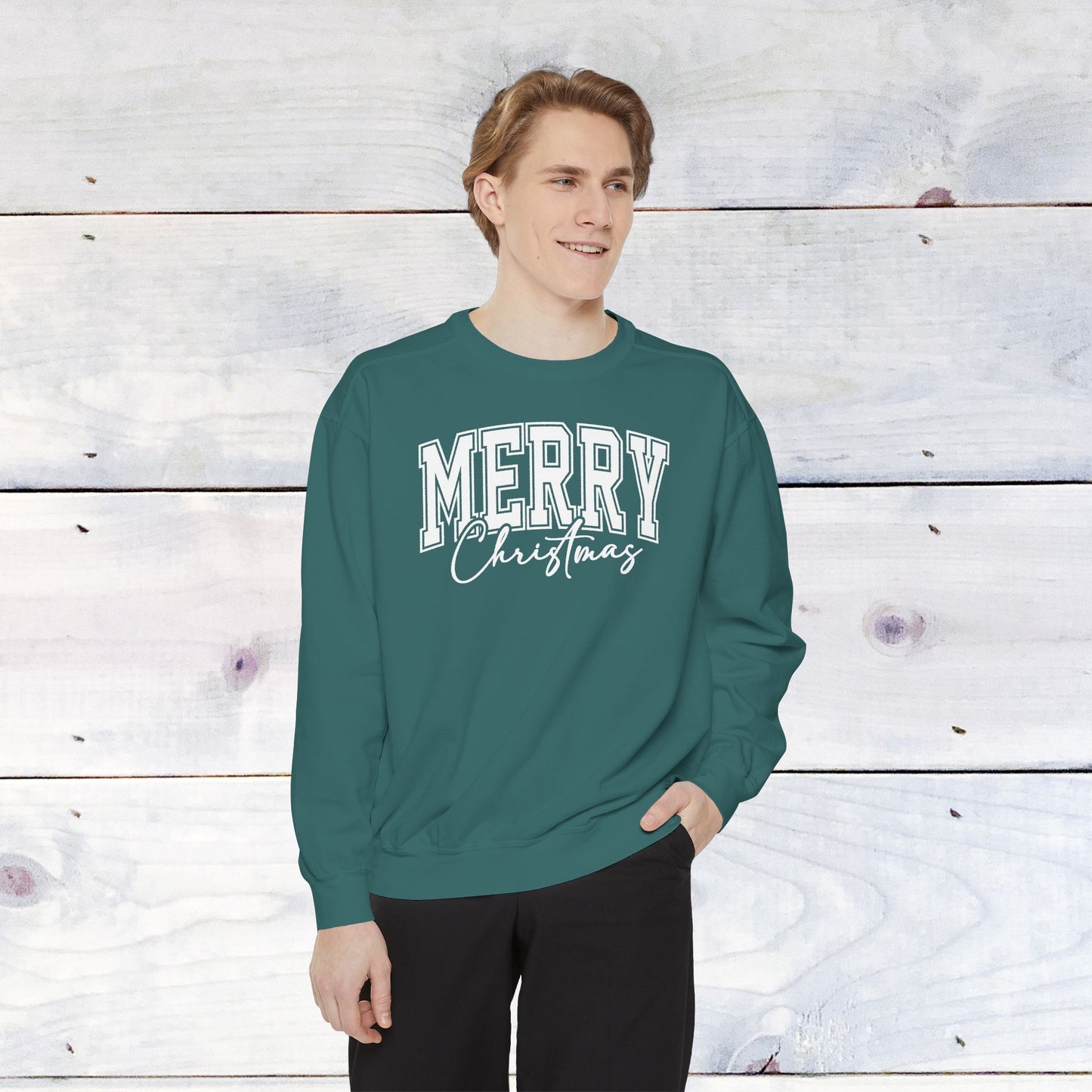 Merry Christmas Comfort Colors Sweater