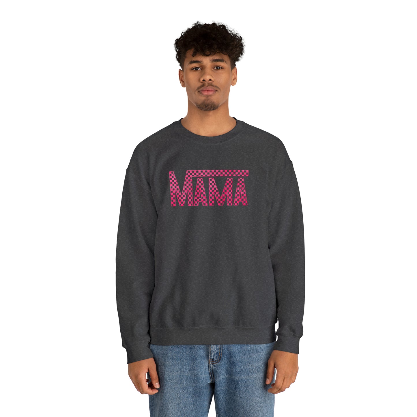 Pink Mama Checkered Sweater