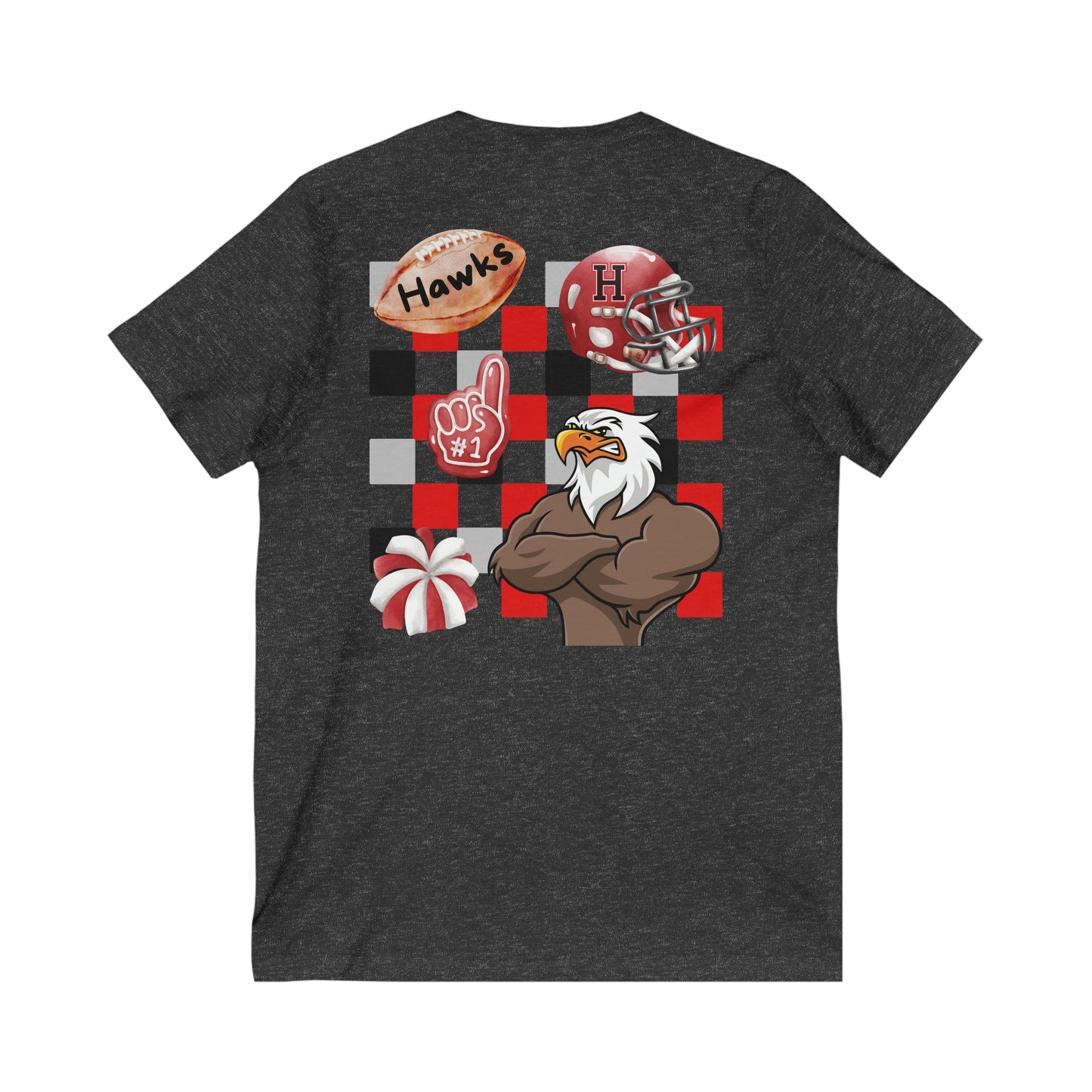 Heath Hawks Fun Women's V Neck