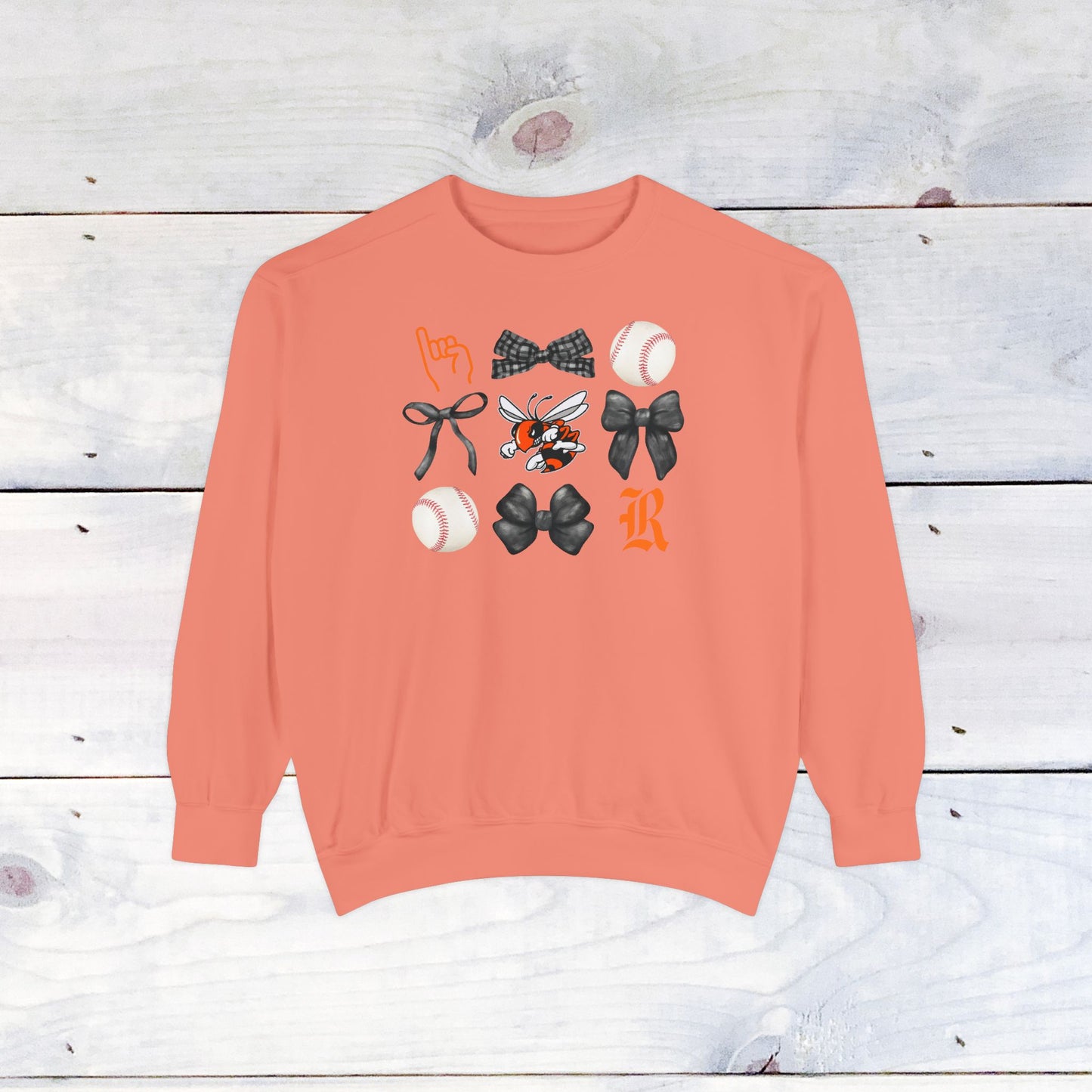 The GRID Rockwall Baseball Comfort Colors Sweater