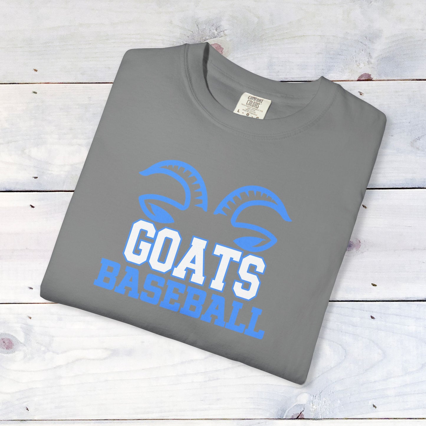 Goats Baseball T-Shirt — Comfort Colors Unisex