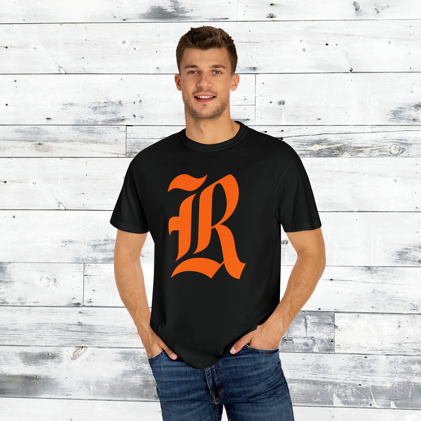 The Original Rockwall R Orange - Comfort Colors T