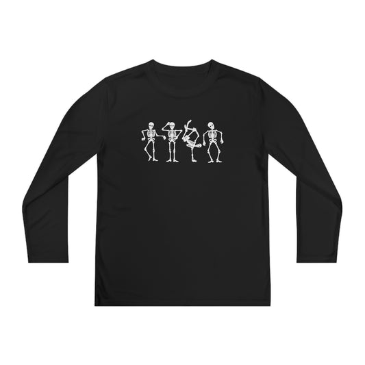 Youth Dancing Skelly Long Sleeve T-Shirt