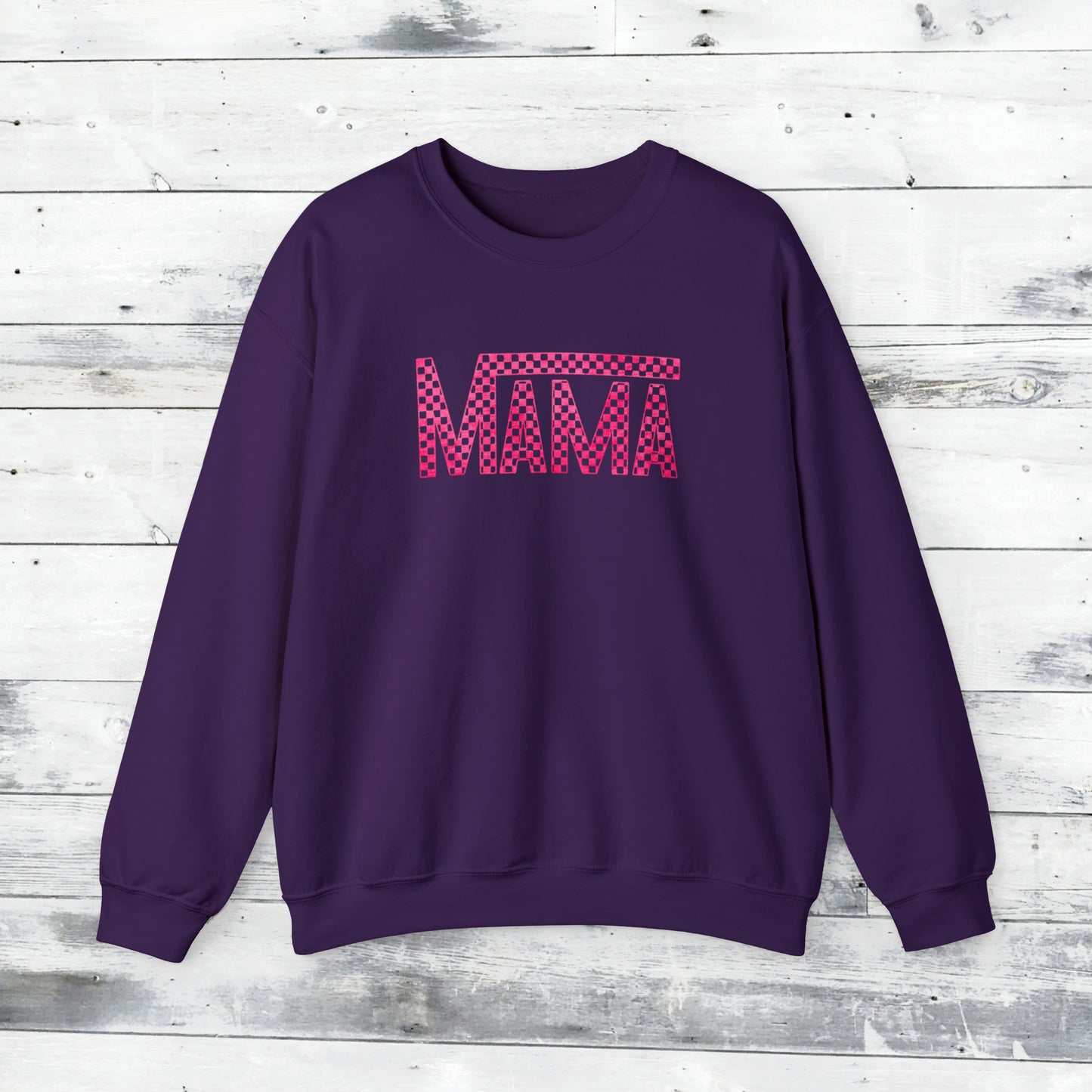Pink Mama Checkered Sweater