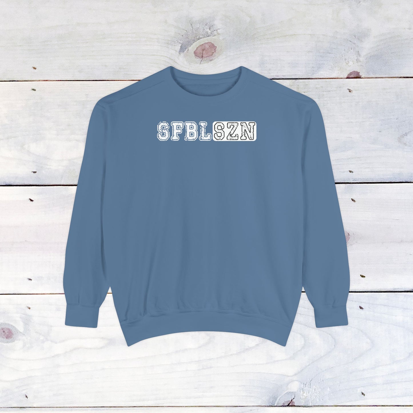 Softball Season Custom Comfort Colors Sweater