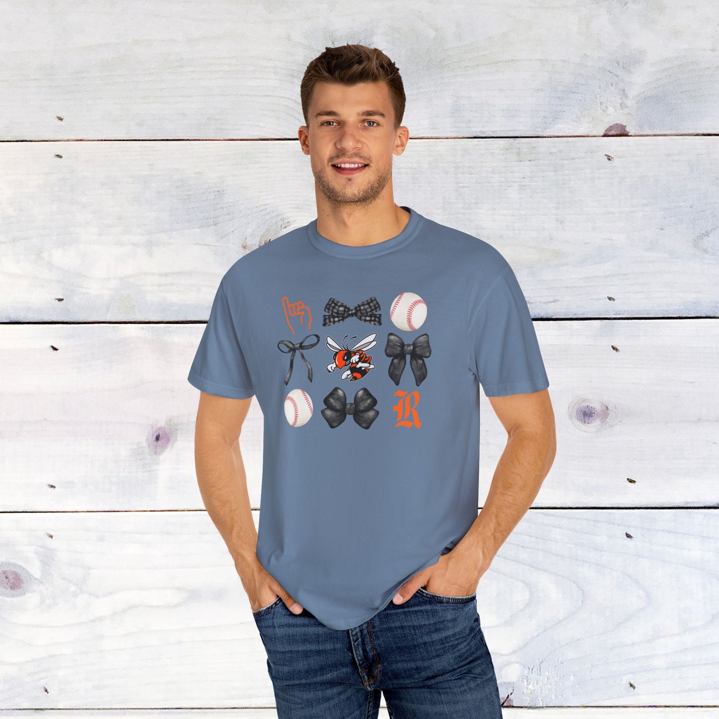 Rockwall Baseball Grid Comfort Colors T