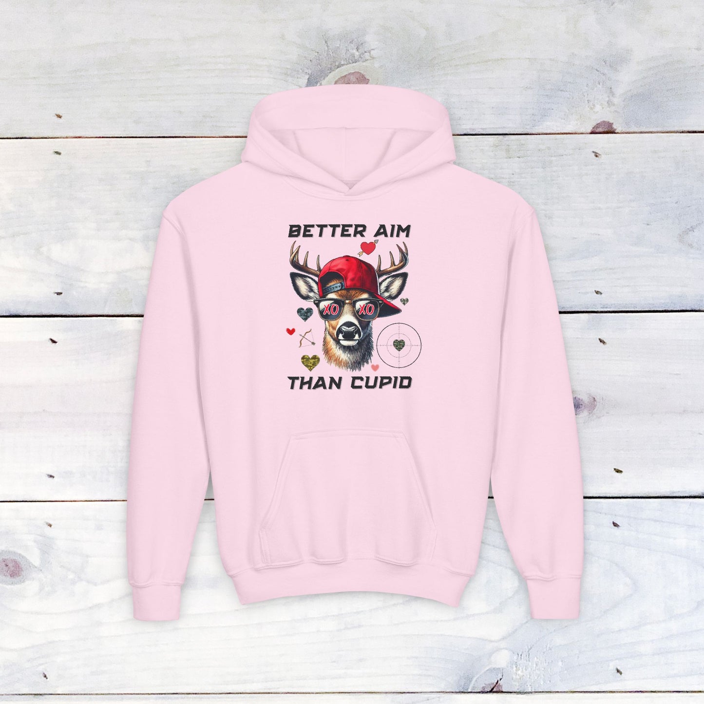 Better Aim than Cupid Youth Sweatshirt