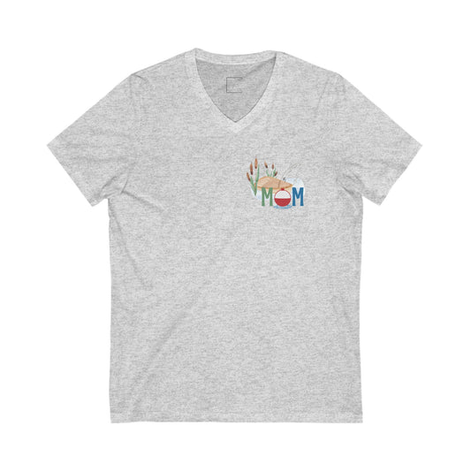 Mom First Birthday Unisex V Neck Shirt Custom Option