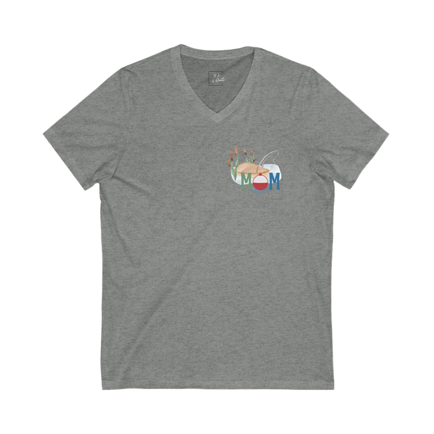 Mom First Birthday Unisex V Neck Shirt Custom Option