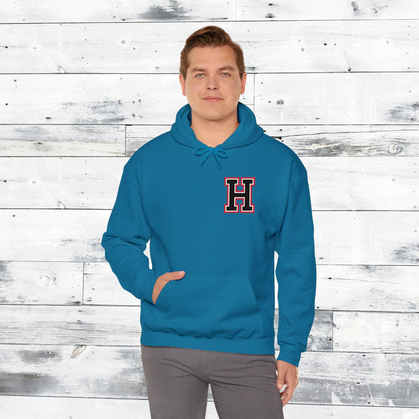 Heath Hawks - Southside Strong back Hoodie