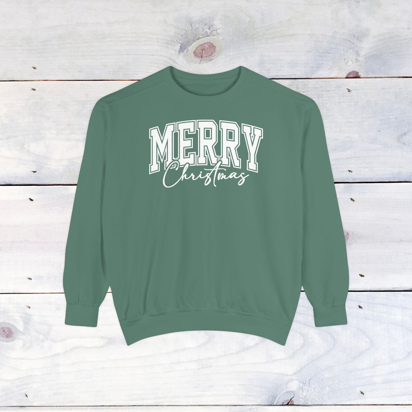 Merry Christmas Comfort Colors Sweater