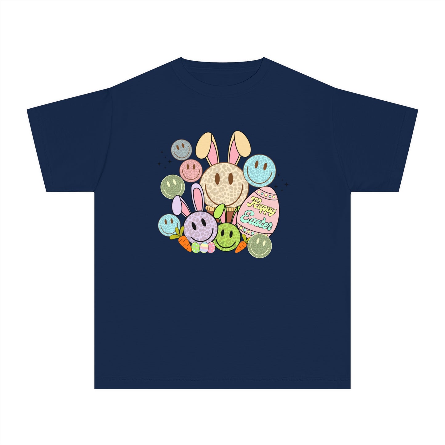 Funky Easter Youth Comfort Colors Tee