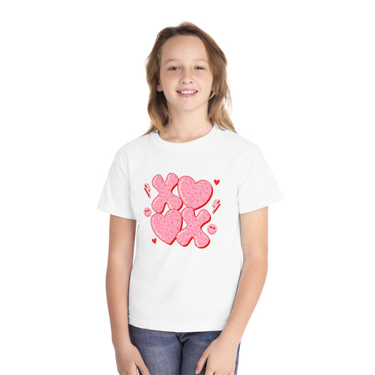 XOXO Cheetah Youth Comfort Colors Tee