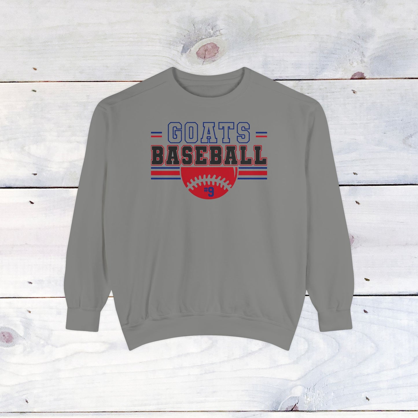 GOATS Baseball Custom Comfort Colors Sweater