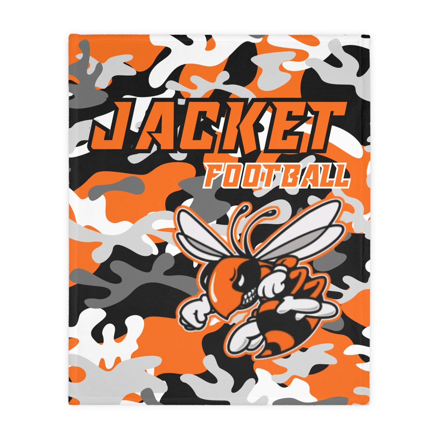 Number 7  Double Sided Jackets Custom Blanket
