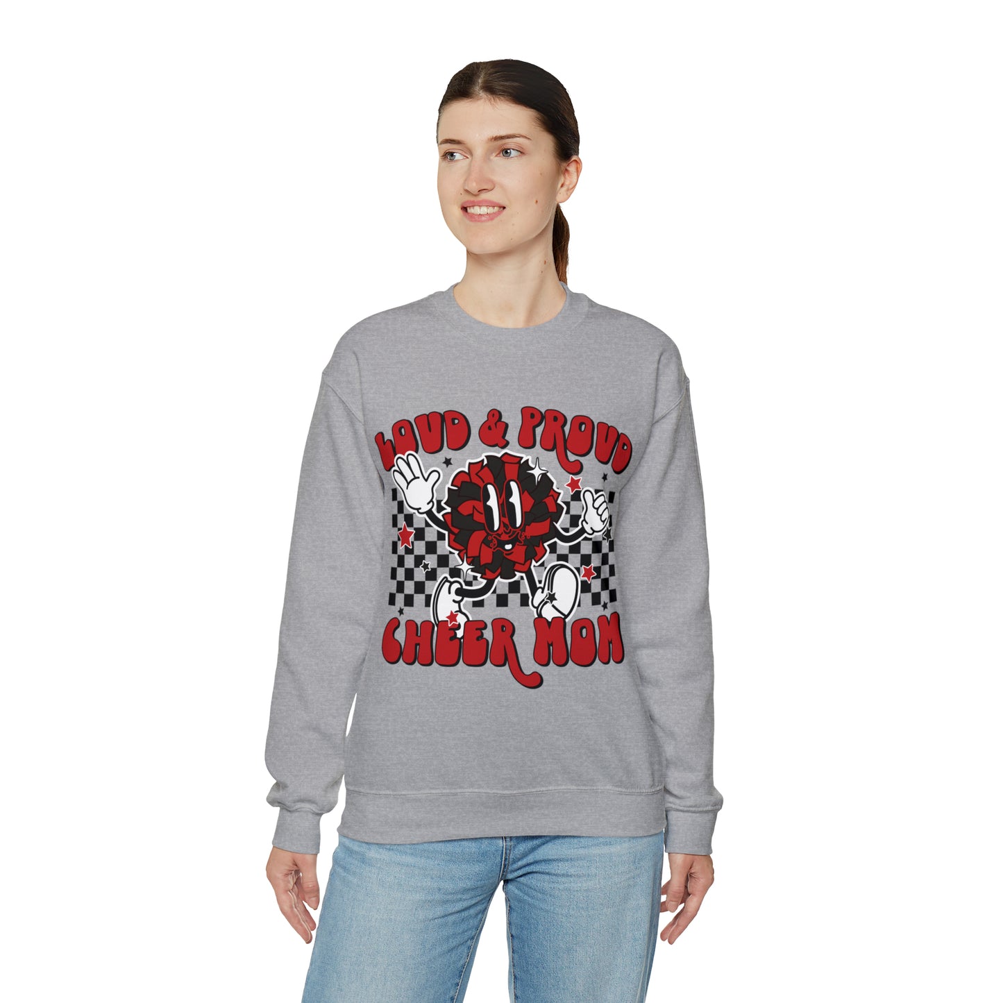 Loud & Proud Cheer Mom Sweater