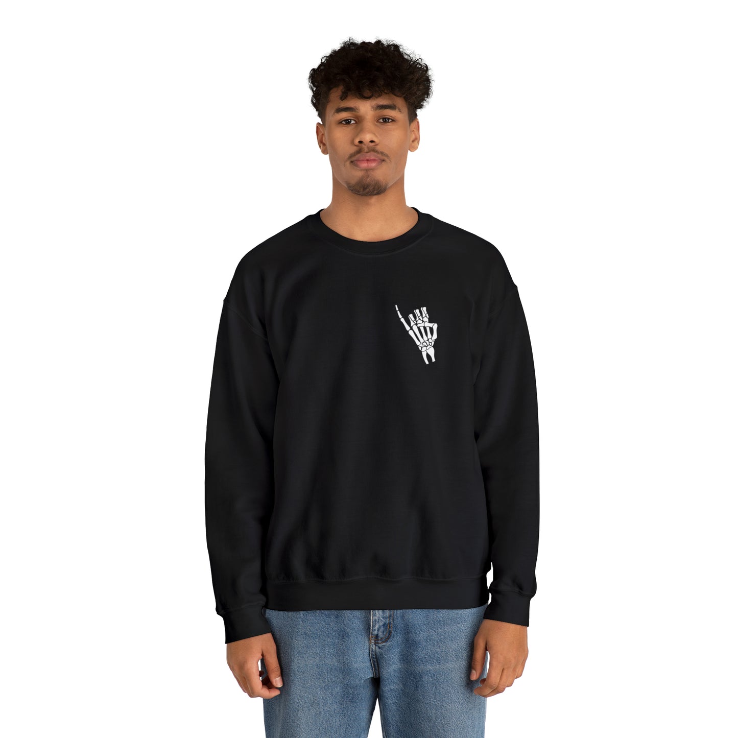 Skelly Stingers Up and Rockwall Back Sweater