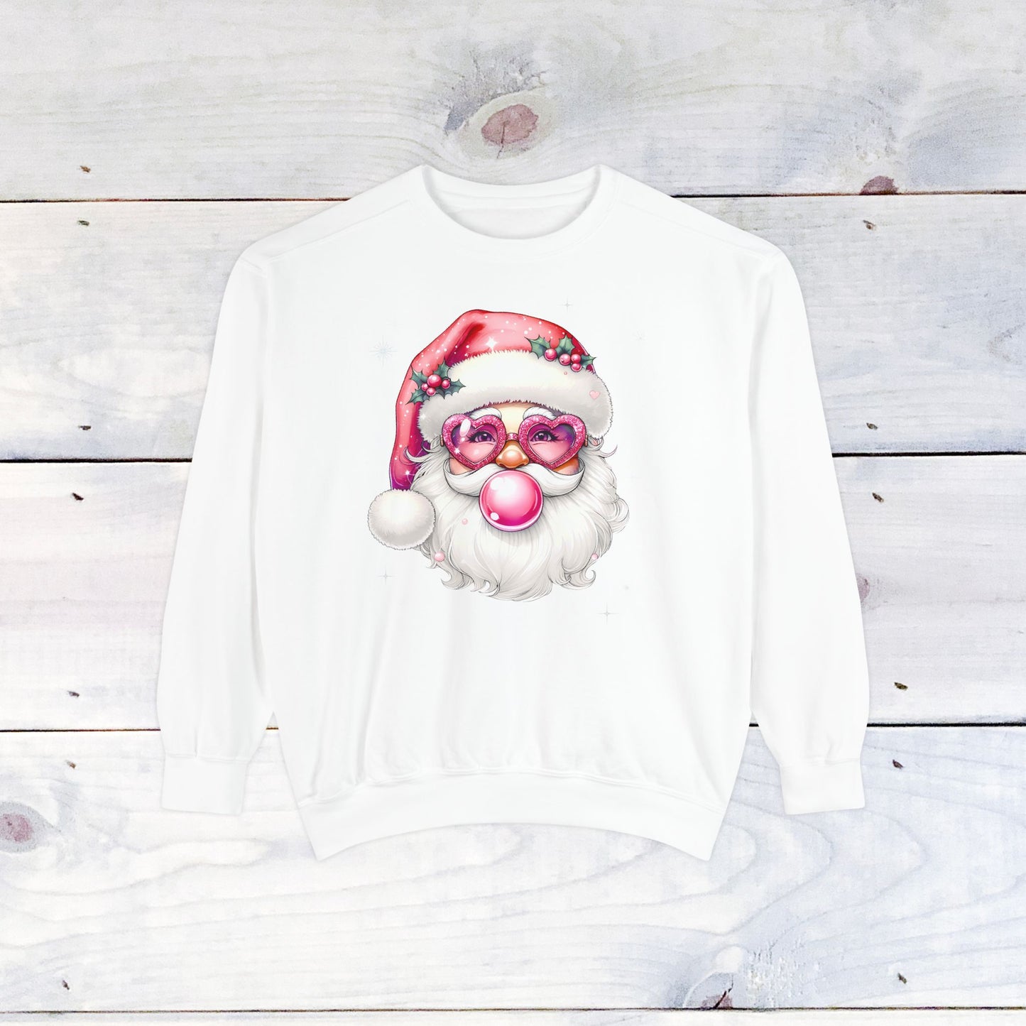 Girly Pop Santa Comfort Colors