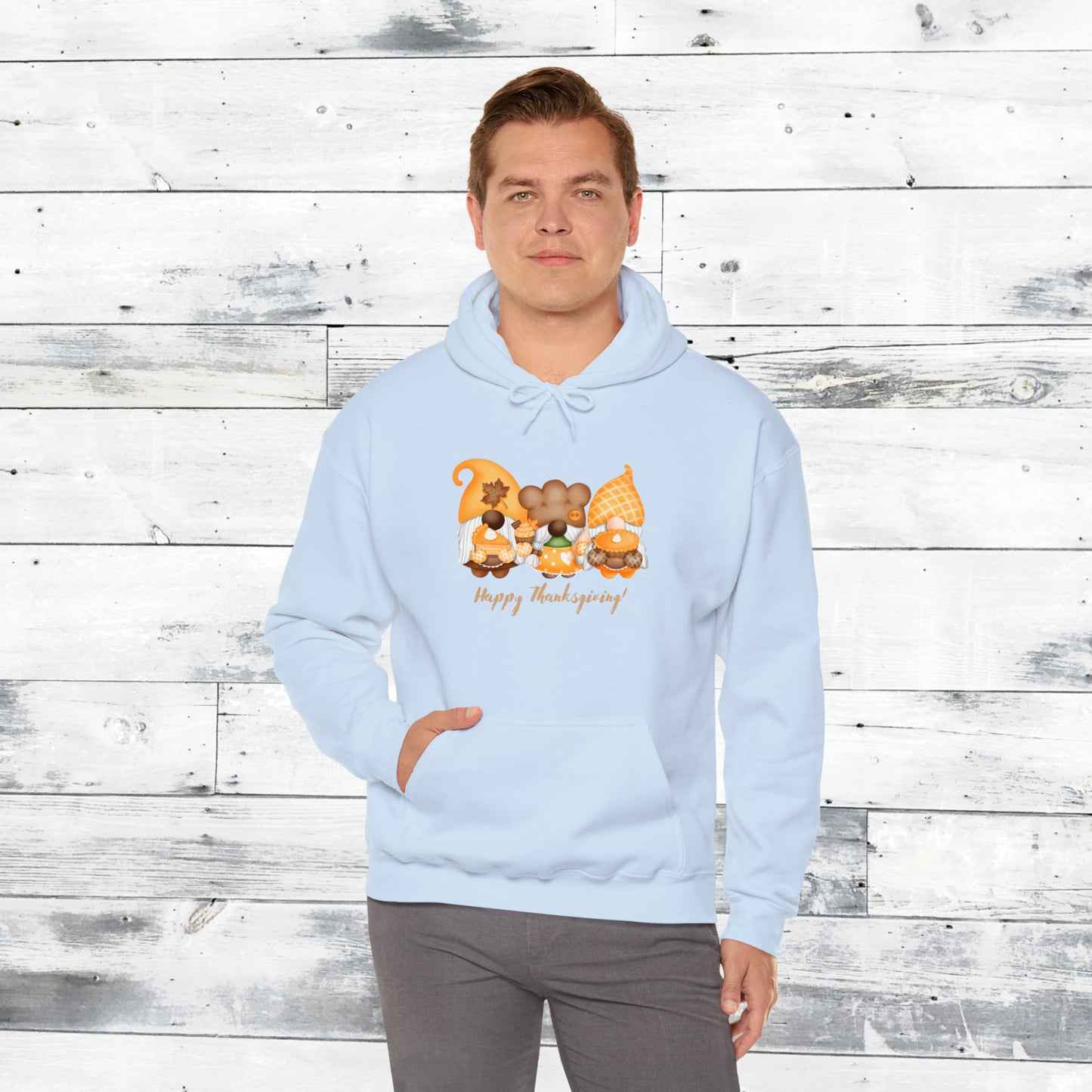 Gnome Happy Thanksgiving Hoodie
