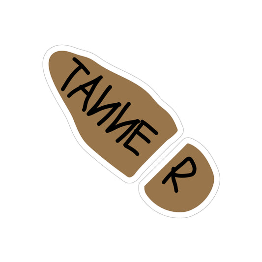 Tanner 6"x6" Die-Cut Outdoor Sticker- Woody