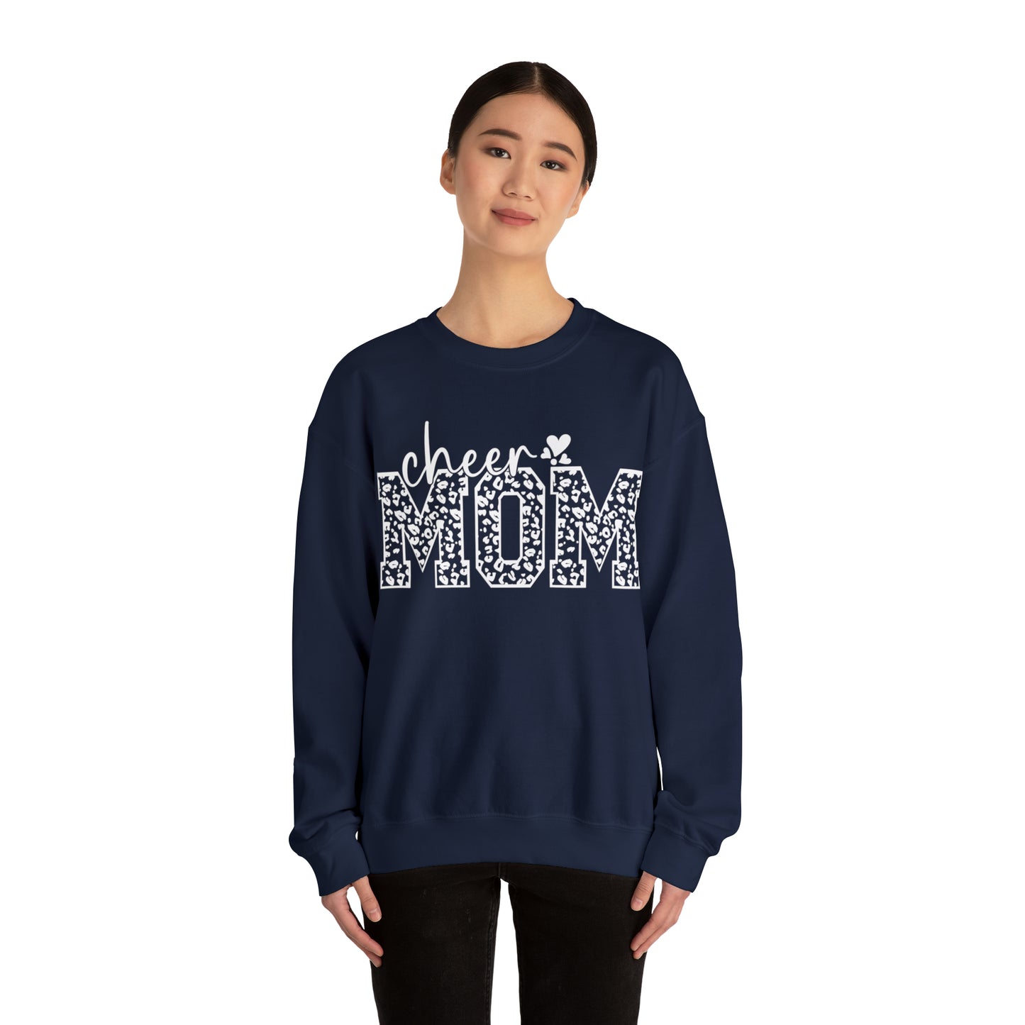 Cheetah Cheer Mom Sweater