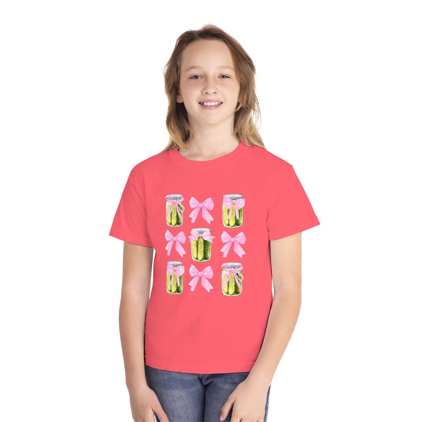Pickles & Bows Youth Comfort Colors Tee