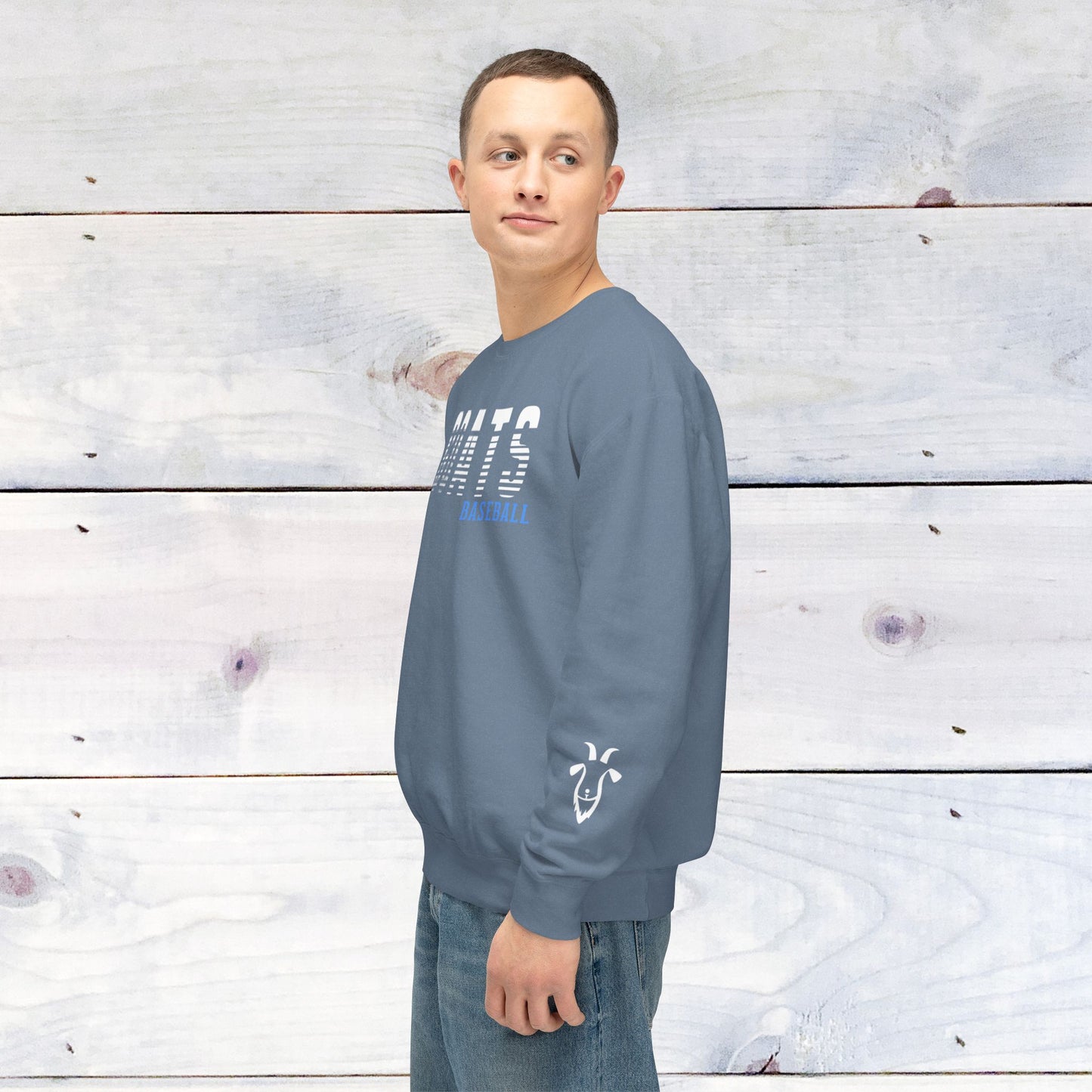 Custom GOATS  Baseball Comfort Colors Sweater