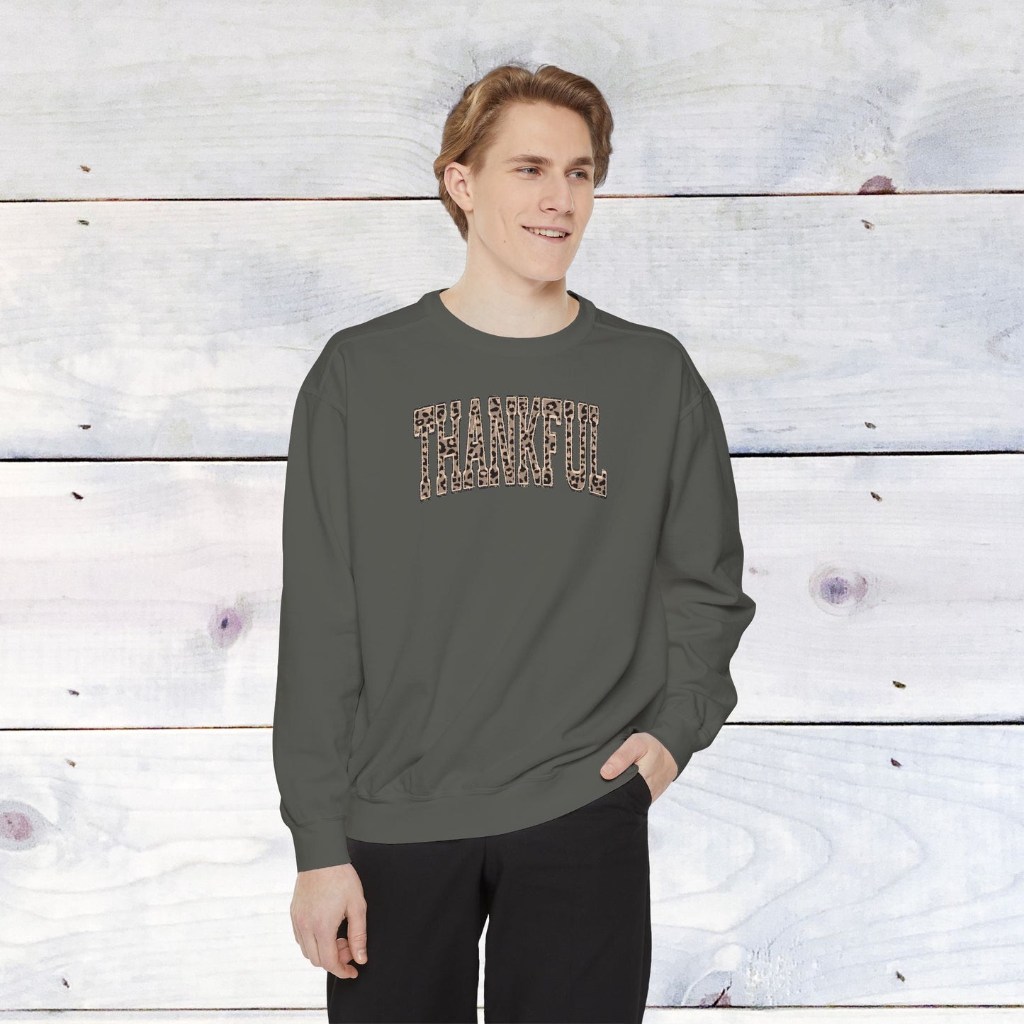 Thankful Unisex Comfort Colors Sweater
