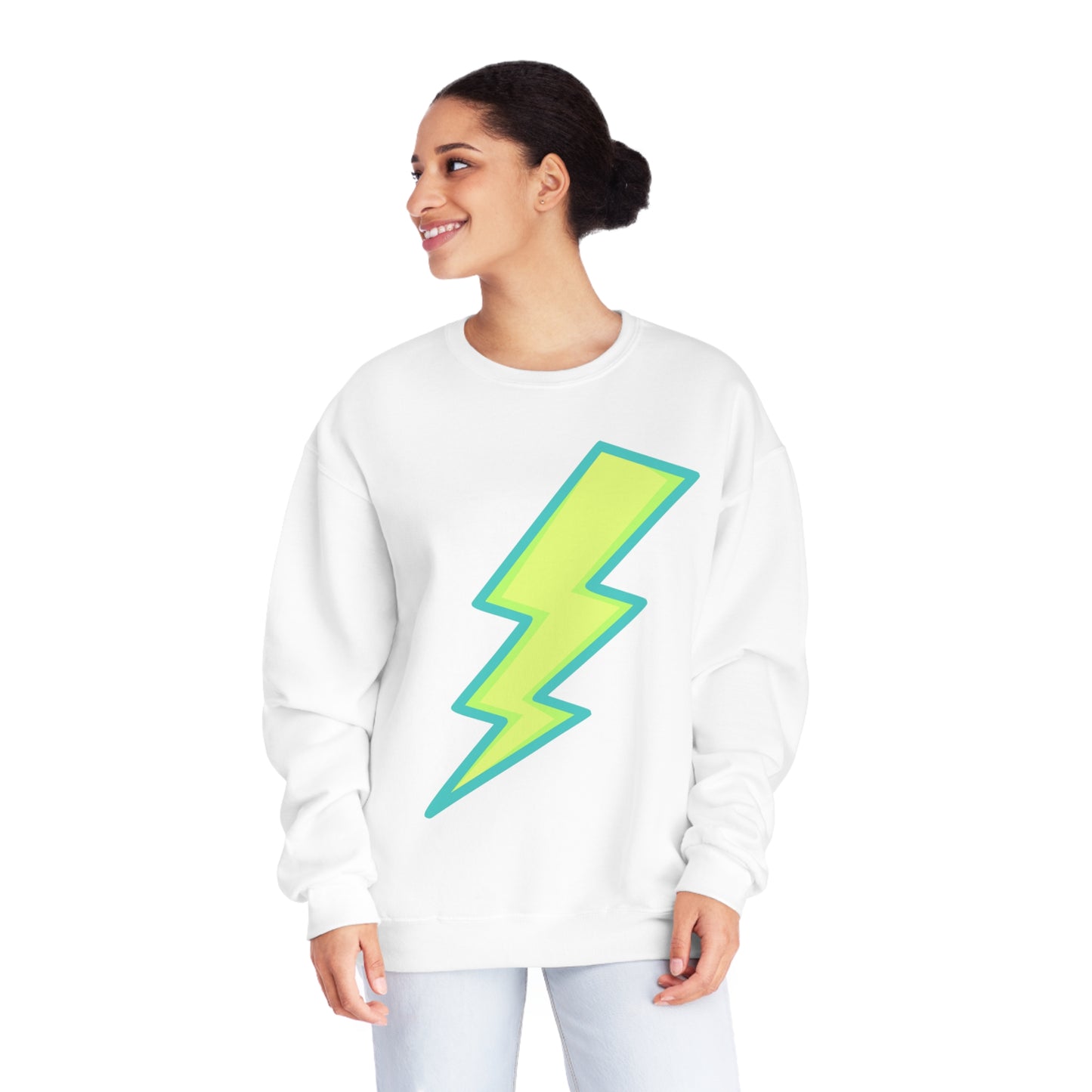 The Bolt Sweater - Unisex NuBlend® Crewneck Sweatshirt