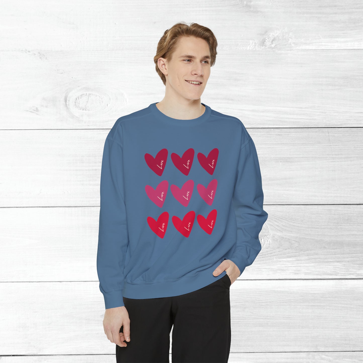 love love love comfort colors sweater