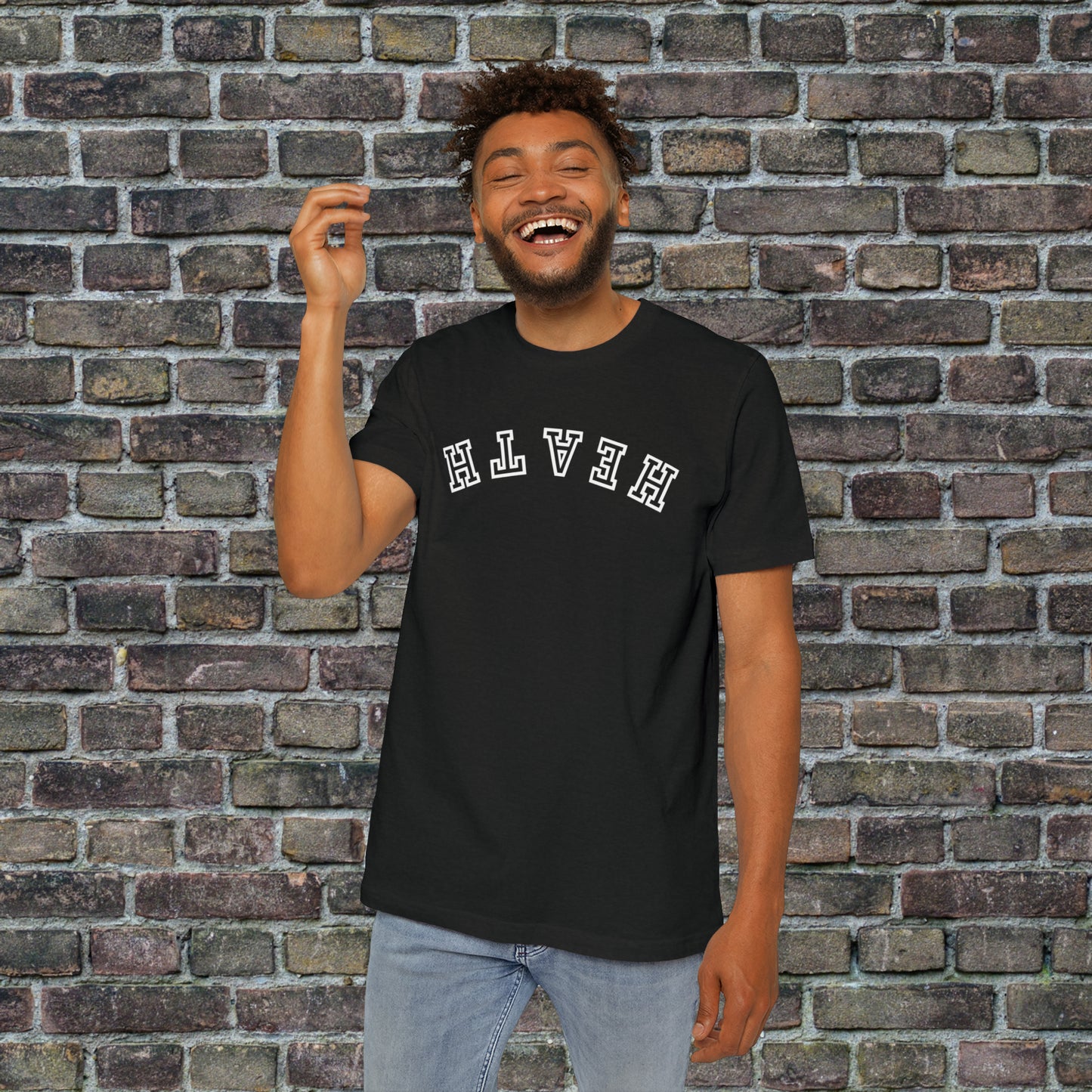 Upside down Heath T- Shirt