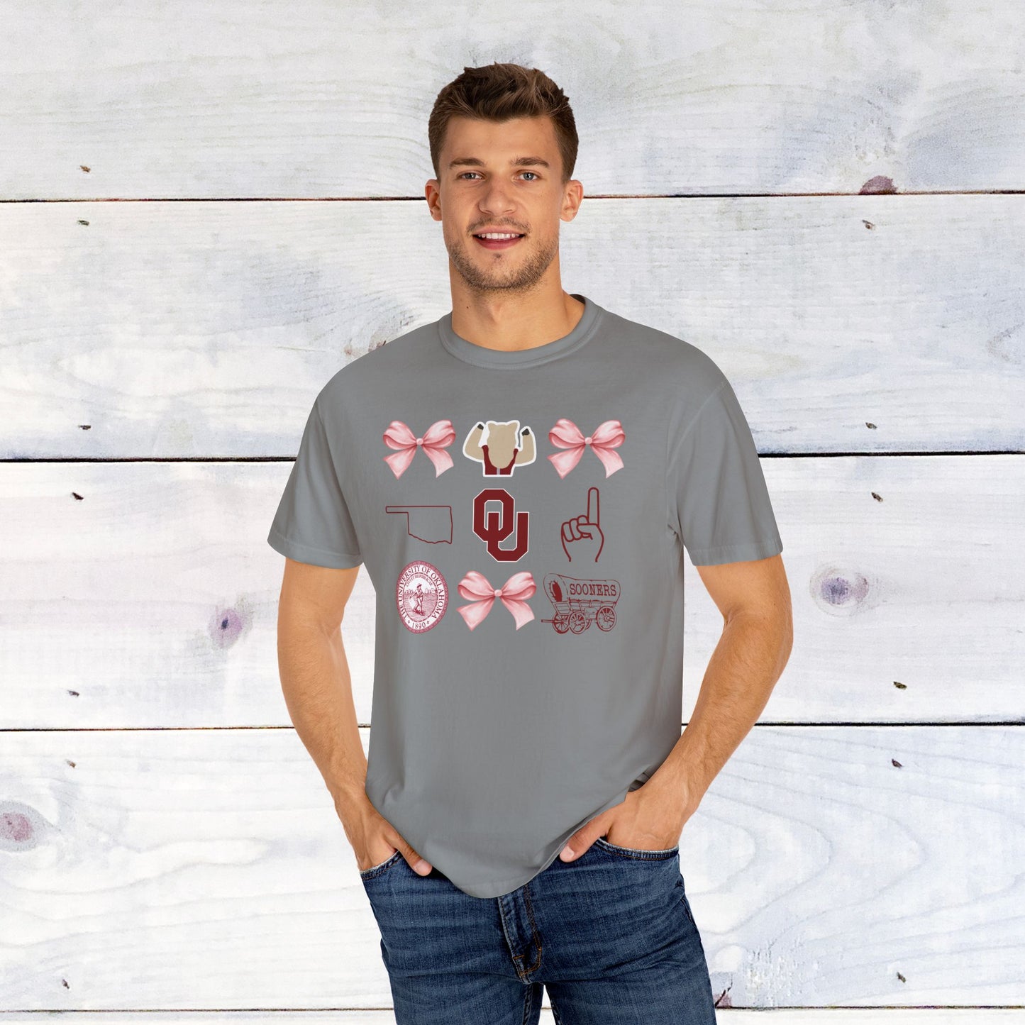 Oklahoma Sooners Bow Comfort Colors