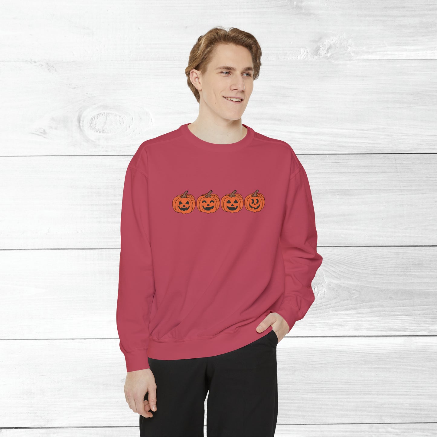 Pumpkin Pullover Comfort Colors